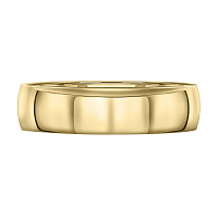 классическое облегченное кольцо из желтого золота 620-000-450 фото дворец обручальных колец фото 2