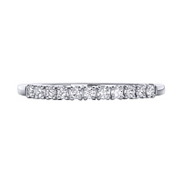 кольцо из белого золота с бриллиантами 921095-11б фото дворец обручальных колец фото 2