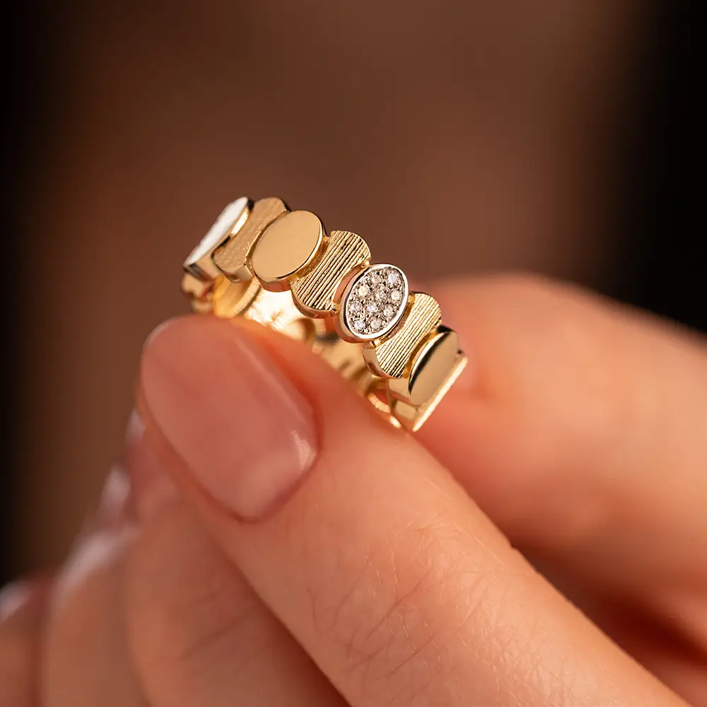 серьги из желтого золота с бриллиантами 932979б фото дворец обручальных колец фото 5