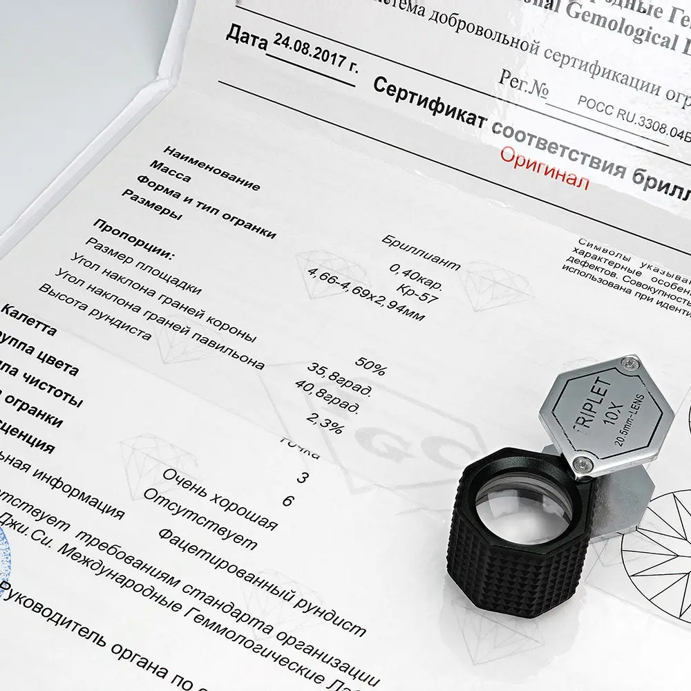 помолвочное кольцо из золота с бриллиантами и сертификатом 921416б фото дворец обручальных колец фото 4