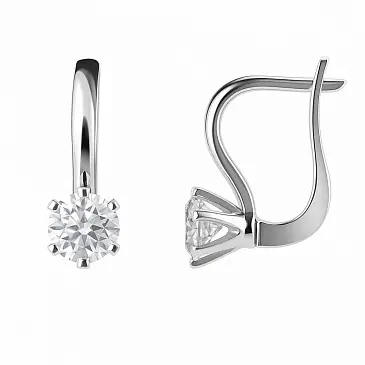 Серьги с бриллиантами 922065Б